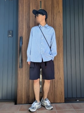 「THOMAS MASON（トーマス メイソン）のアイテム」を使った、めそさん（メンズ・168cm）の秋コーディネート