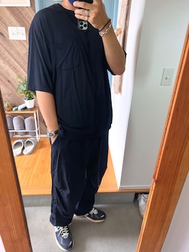 「newbalance2002」｜TOMOYAさん（メンズ・183cm）の夏コーディネート