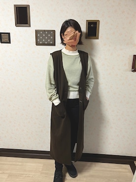 M✡｡:*さん（レディース・158cm）の冬コーディネート