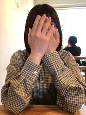 「アイテム（シャツワンピース）」を使った、M✡｡:*さん（レディース・158cm）の秋コーディネート