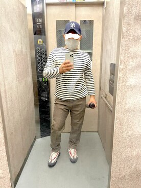 無印ボーダー のメンズ人気ファッションコーディネート Wear