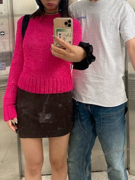 「ZARA（ザラ）のアイテム（ニット/セーター）」を使った、OSUSHIさん（レディース・158cm）の秋コーディネート