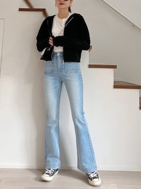 Vicente👖さん（レディース・160cm）の冬コーディネート