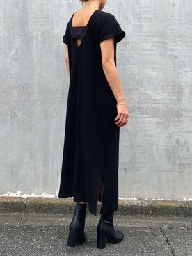 「Vicente（ヴィセンテ）のアイテム（ワンピース）」を使った、Vicente👖さん（レディース・160cm）の秋コーディネート