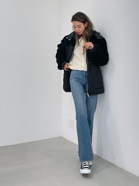 Vicente👖さん（レディース・166cm）の冬コーディネート