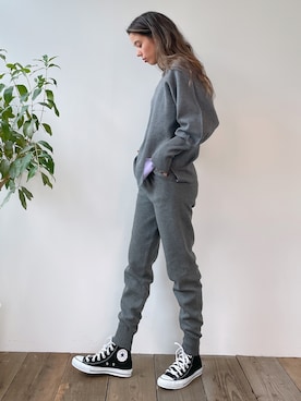 「あったかパンツ」｜Vicente👖さん（レディース・166cm）の冬コーディネート