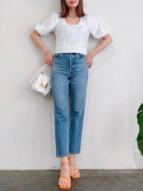 Vicente（ヴィセンテ）の「Vicente SLIM STRAIGHT DENIM（デニムパンツ 