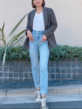 Vicente👖さん（レディース・160cm）の冬コーディネート