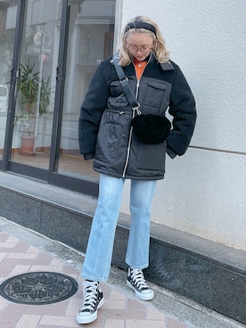 Vicente👖さん（レディース・158cm）の冬コーディネート