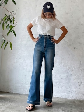 「Vicente（ヴィセンテ）のアイテム」を使った、Vicente👖さん（レディース・158cm）の秋コーディネート
