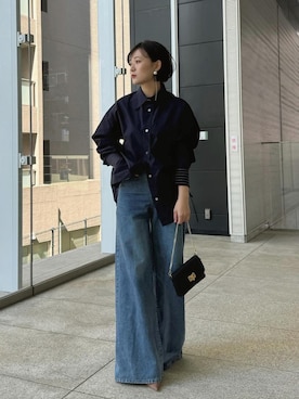 「Vicente（ヴィセンテ）のアイテム」を使った、Vicente👖さん（レディース・162cm）の春コーディネート