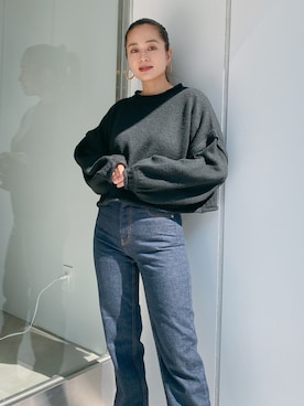 「アイテム（デニムパンツ、その他）」を使った、Vicente👖さん（レディース・162cm）の秋コーディネート