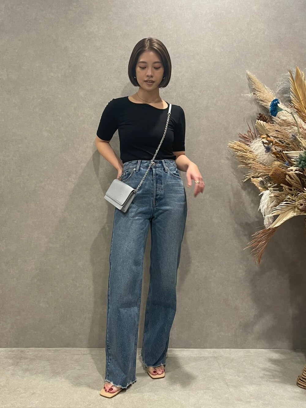 Vicente flare denim XS ヴィセンテ フレアデニム Vicente flare long