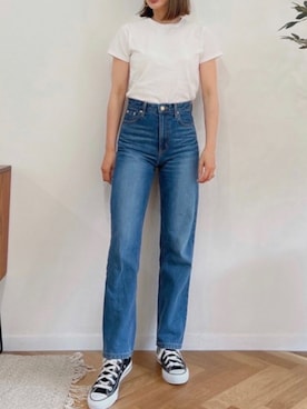 「Vicente（ヴィセンテ）のアイテム」を使った、Vicente👖さん（レディース・160cm）の夏コーディネート