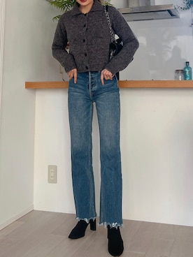 「Vicente（ヴィセンテ）のアイテム」を使った、Vicente👖さん（レディース・160cm）の秋コーディネート