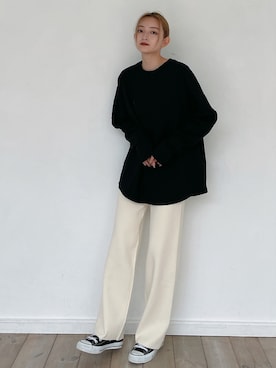 「Vicente（ヴィセンテ）のアイテム」を使った、Vicente👖さん（レディース・160cm）の秋コーディネート