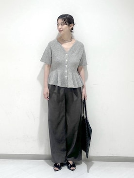 「お仕事コーデ_apart by lowrys」｜sakiさん（レディース・162cm）の春コーディネート