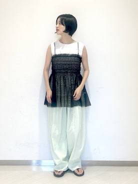 sakiさん（レディース・162cm）の夏コーディネート