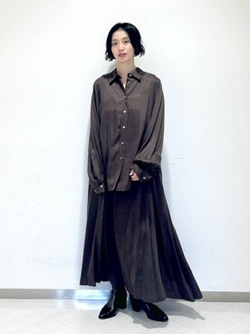 sakiさん（レディース・162cm）の秋コーディネート