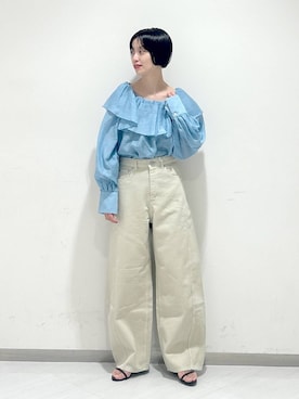 「A part by（アパートバイ）のアイテム」を使った、sakiさん（レディース・162cm）の春コーディネート
