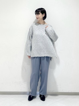 「アイテム（ネックレス）」を使った、sakiさん（レディース・162cm・30代）の秋コーディネート