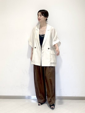 sakiさん(レディース・162cm)の夏コーディネート