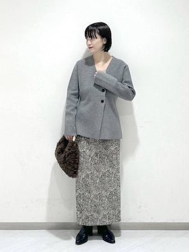 sakiさん（レディース・162cm）の冬コーディネート