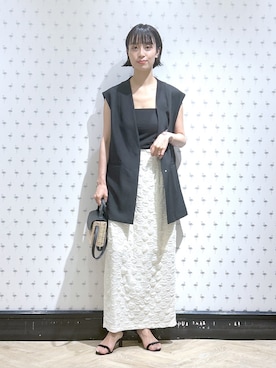 sakiさん（レディース・162cm）の夏コーディネート