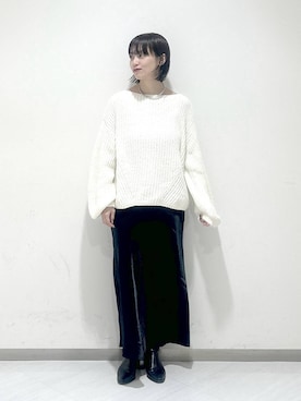 sakiさん（レディース・162cm）の冬コーディネート
