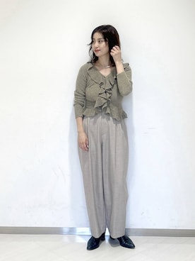 「A part by（アパートバイ）のアイテム（ネックレス）」を使った、sakiさん（レディース・162cm）の秋コーディネート
