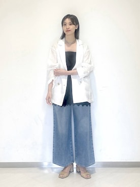 sakiさん（レディース・162cm）の春コーディネート