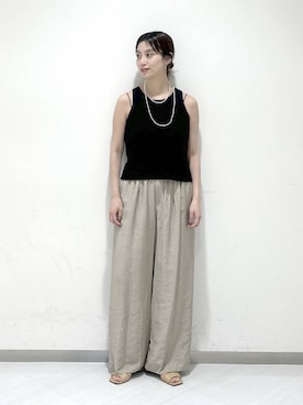 「SNAP_apart by lowrys」｜sakiさん（レディース・162cm）の夏コーディネート