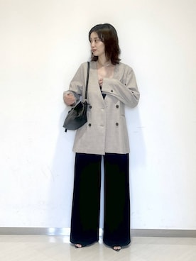 sakiさん（レディース・162cm）の秋コーディネート
