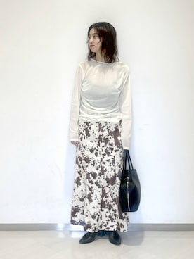 「A part by（アパートバイ）のアイテム（ネックレス）」を使った、sakiさん（レディース・162cm）の秋コーディネート