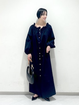 「e/rm（イーアールエム）のアイテム」を使った、sakiさん（レディース・162cm）の春コーディネート