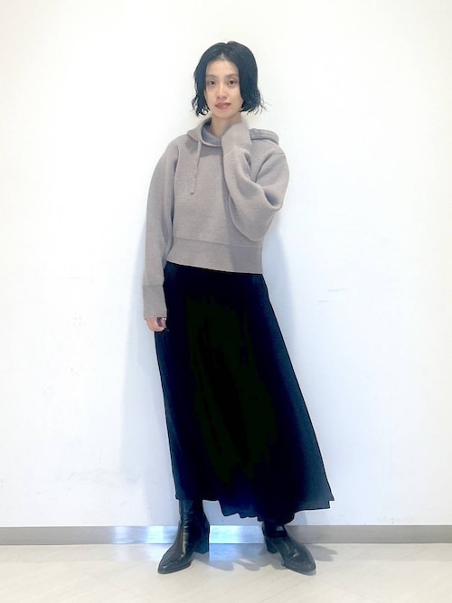 N*Y様 即完売OAMC プルオーバー　セーター　XL セール】コンパクトフードニットプルオーバー（ニット/セーター