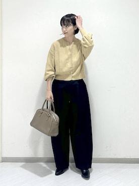 「A part by（アパートバイ）のアイテム」を使った、sakiさん（レディース・162cm）の秋コーディネート