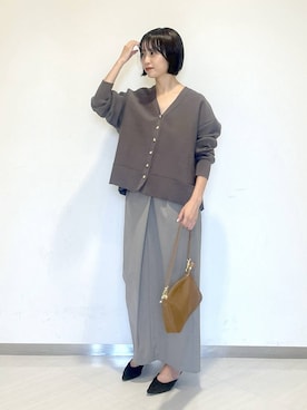 「A part by（アパートバイ）のアイテム」を使った、sakiさん（レディース・162cm）の秋コーディネート
