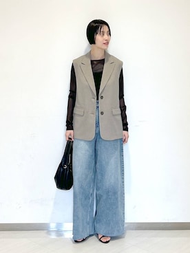 sakiさん（レディース・162cm）の春コーディネート