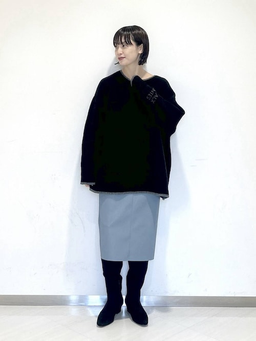 apart by lowrys 麻　ジャケット　スカート A part by（アパートバイ）の「リネンフレアマキシスカート 947180
