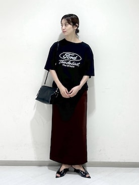 「SNAP_apart by lowrys」｜sakiさん（レディース・162cm）の夏コーディネート