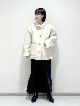 sakiさん(レディース・162cm)の冬コーディネート