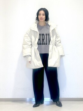 sakiさん（レディース・162cm）の冬コーディネート