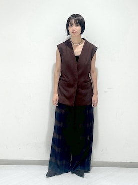 「A part by（アパートバイ）のアイテム」を使った、sakiさん（レディース・162cm）の秋コーディネート