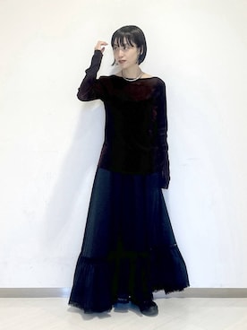 「SNAP_apart by lowrys」｜sakiさん（レディース・162cm）の秋コーディネート