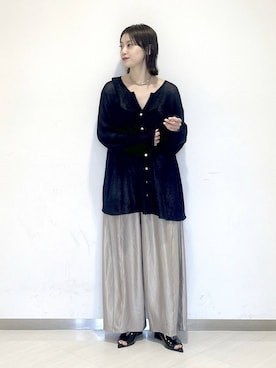 「アイテム（シューズ）」を使った、sakiさん（レディース・162cm）の春コーディネート