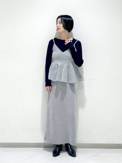 セール】モールニットセットアップ（ワンピース）｜A part by