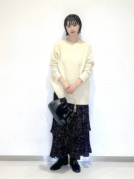 「SNAP_apart by lowrys」｜sakiさん（レディース・162cm）の秋コーディネート