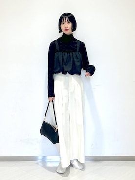 sakiさん（レディース・162cm）の冬コーディネート