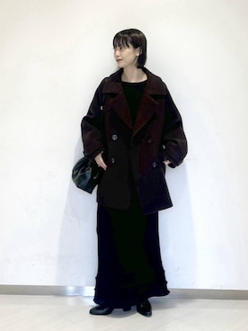 「アイテム（ワンピース/ドレス）」を使った、sakiさん（レディース・162cm・30代）の冬コーディネート